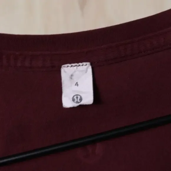 LULULEMON Love Tank II Garnet Maroon Size 4 - Picture 4 of 5